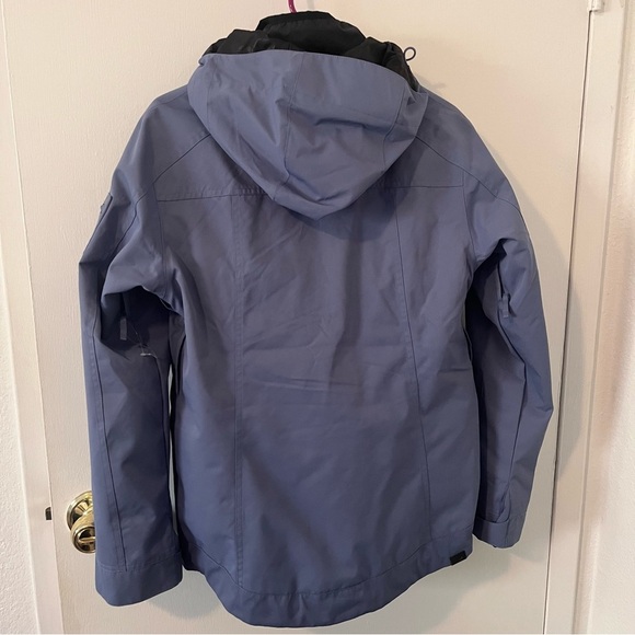 NWT Roxy Women’s Meade 3 in 1 Snow Jacket Ski Small Periwinkle Blue Wild Wind - Picture 8 of 16